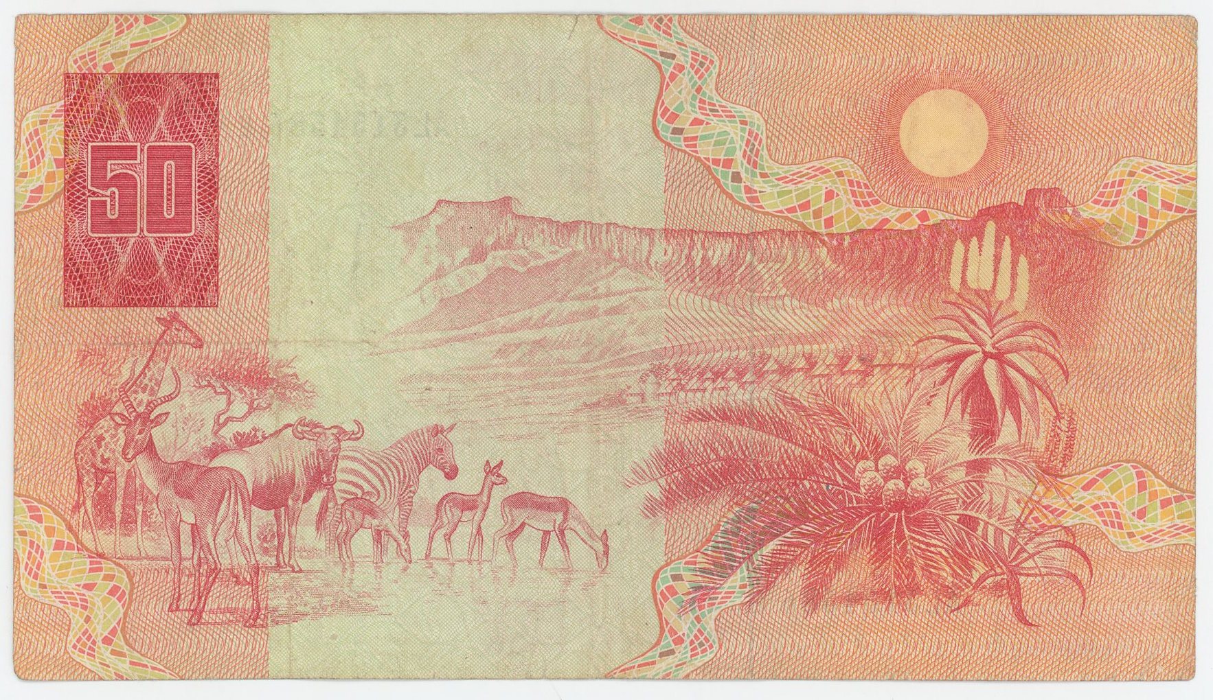 2245 - South Africa 50 Rand 1984 (ND)