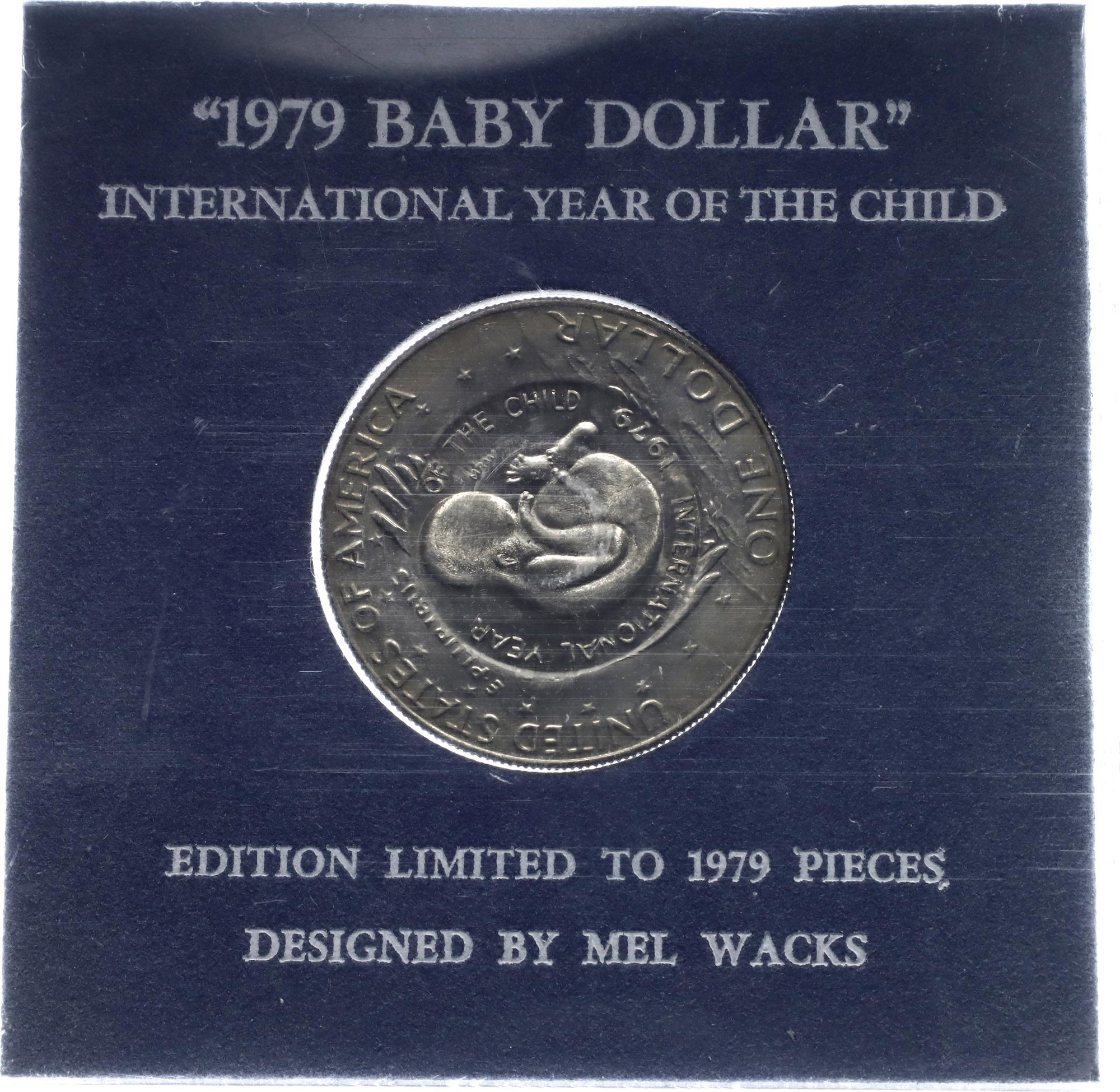 United States 1 Dollar 1979 Countermarked Coinage | Katz Auction