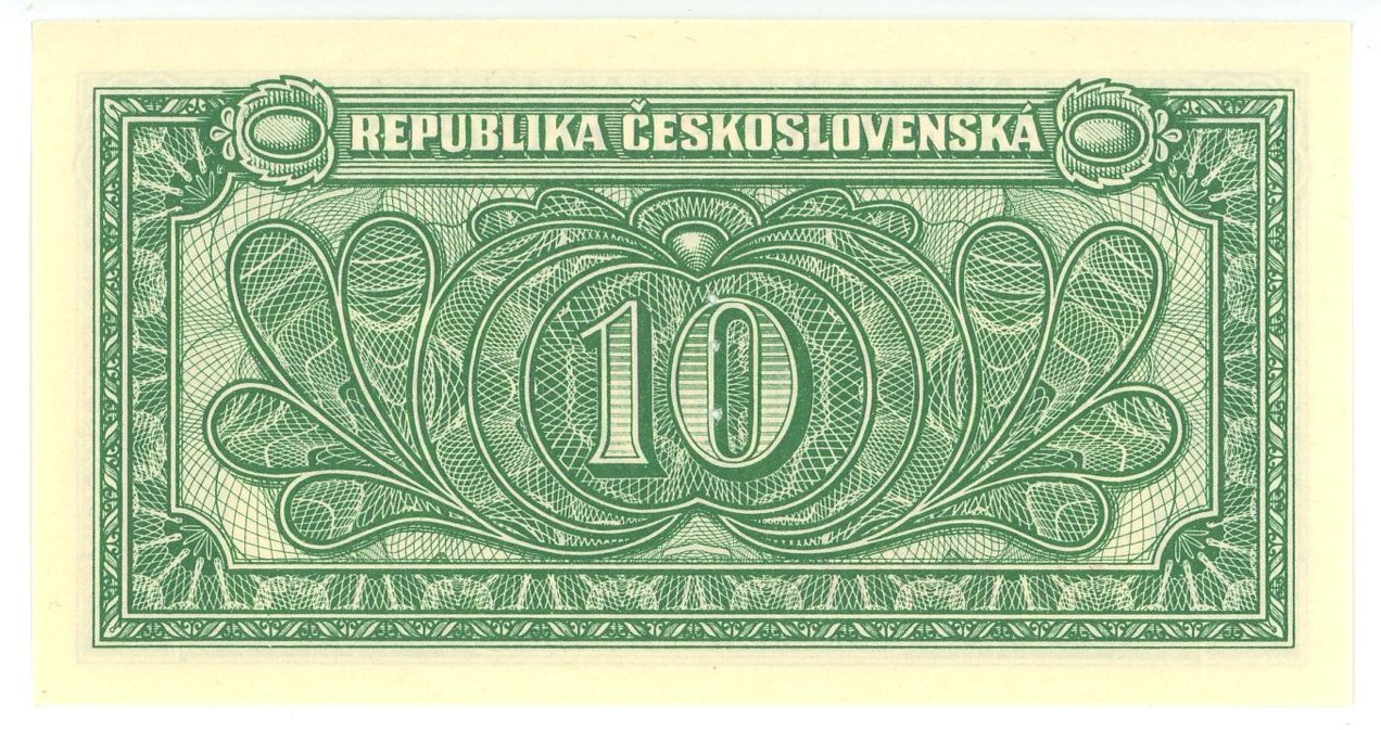 142 - Czechoslovakia 10 Korun 1950 Specimen