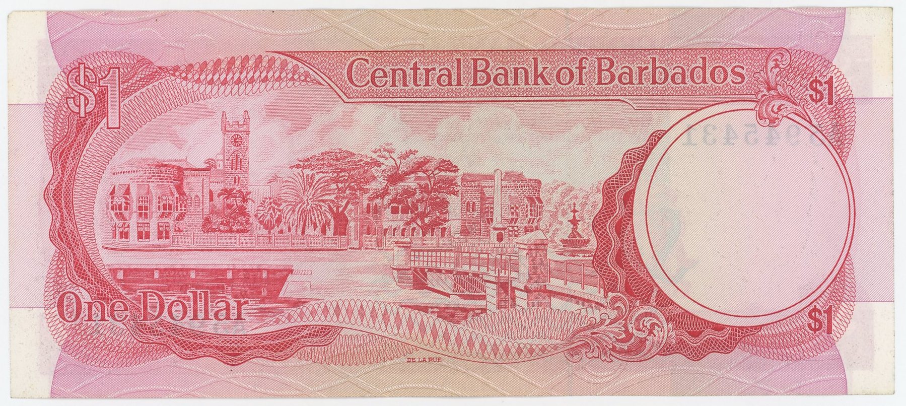 2461 - Barbados 1 Dollar 1973 (ND)