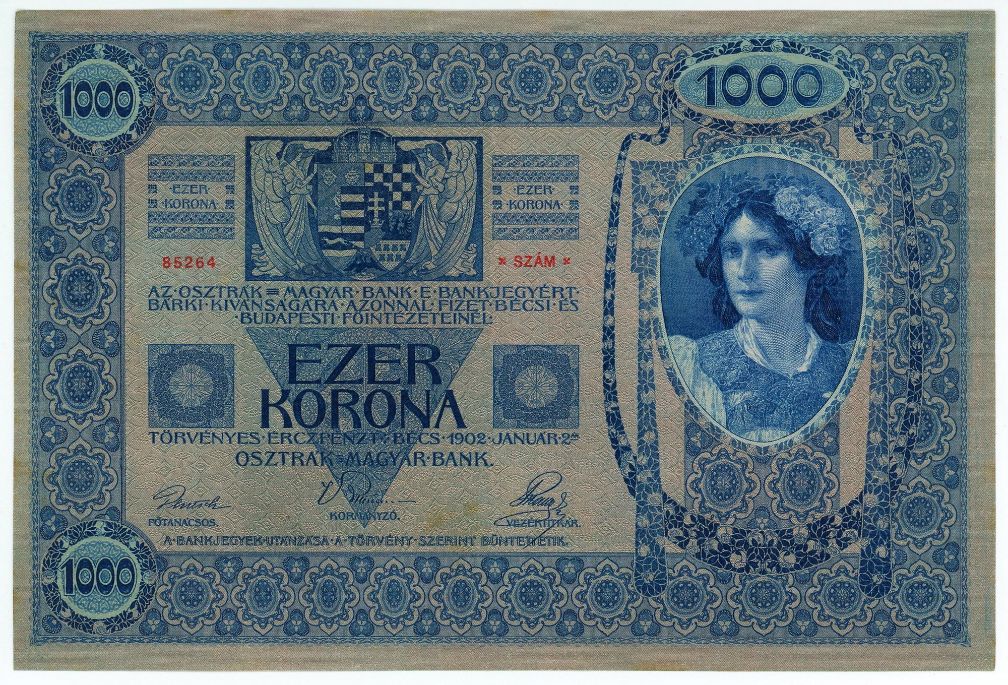 1565 - Austria 1000 Kronen 1920