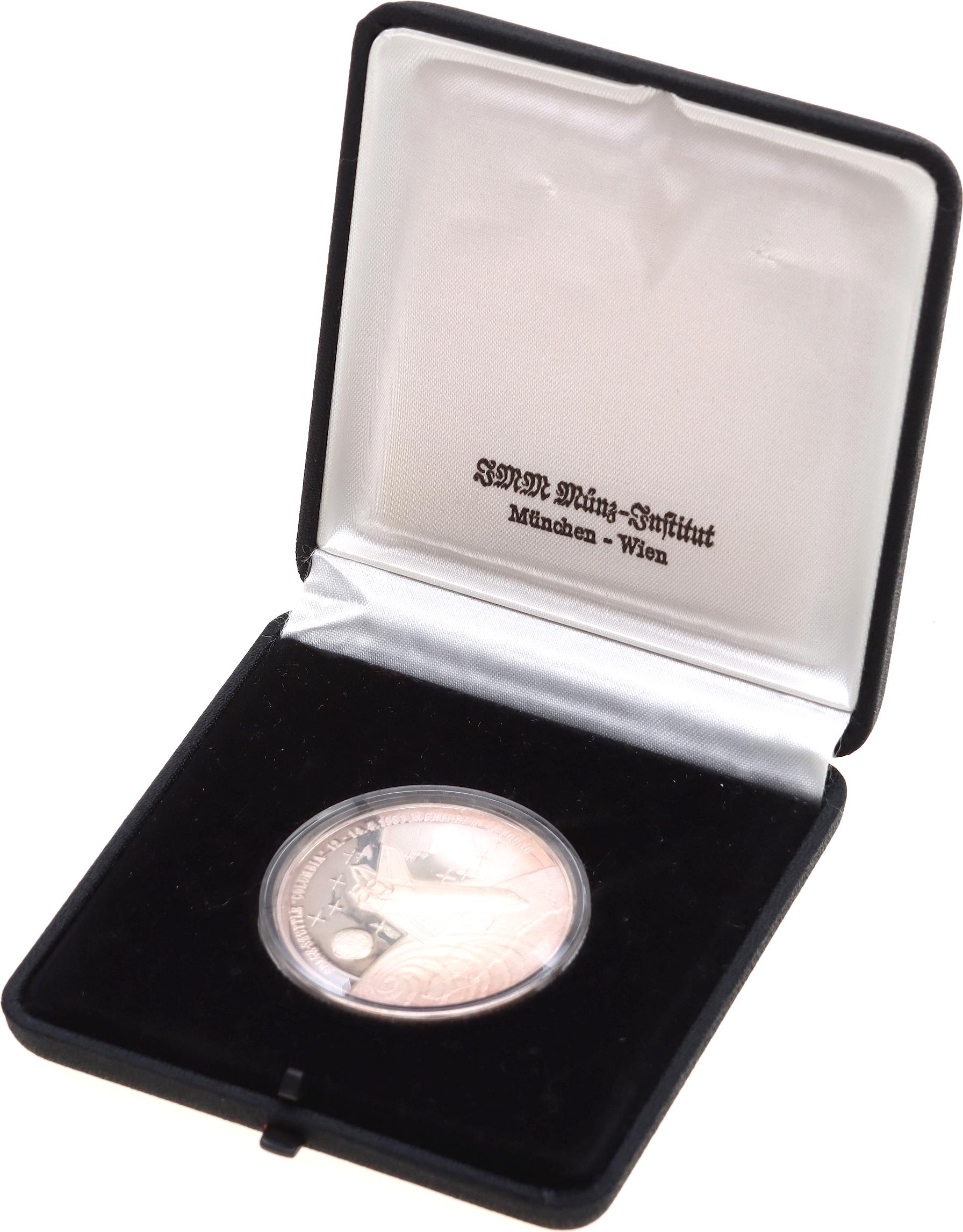 903 - Germany - FRG Silver Medal "Space Shuttle Columbia" 1981