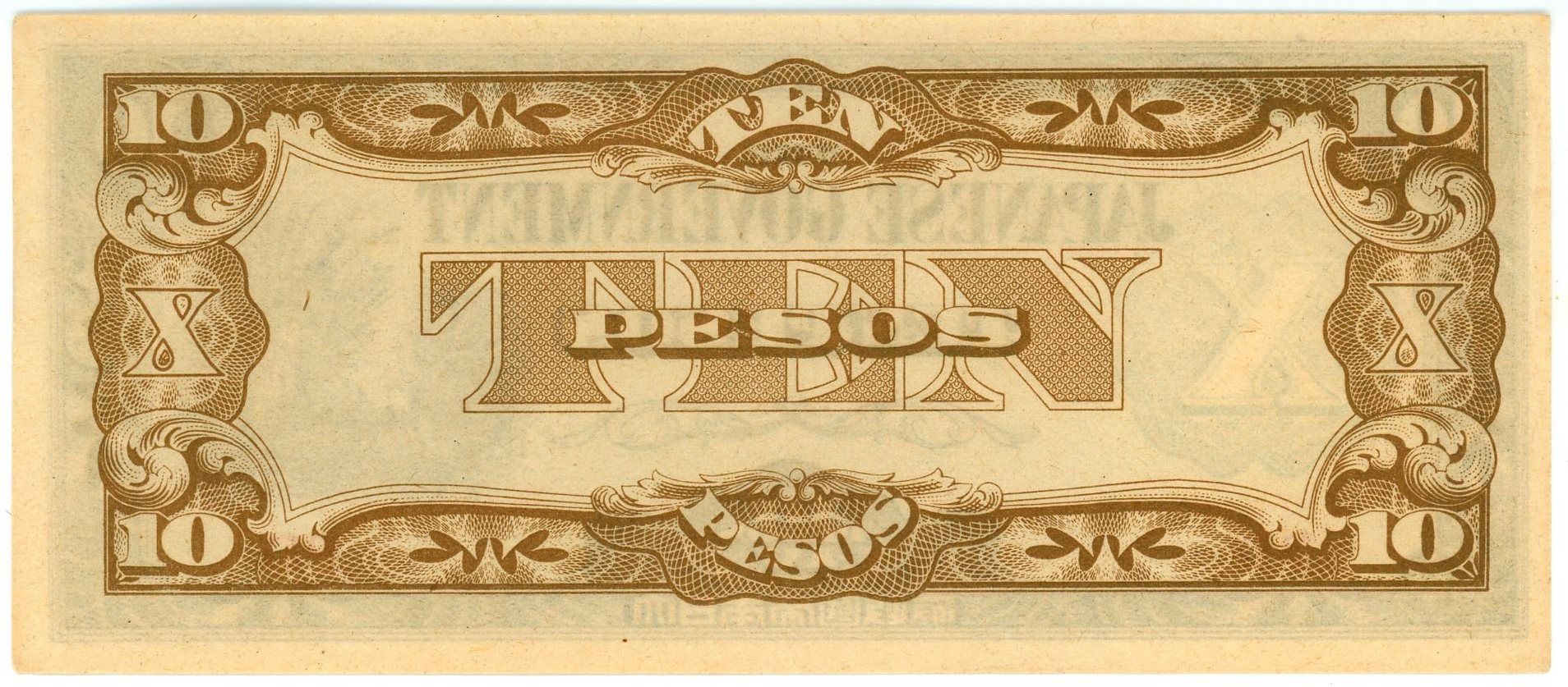 Philippines 10 Pesos 1942 (ND) Japanese Occupation | Katz Auction