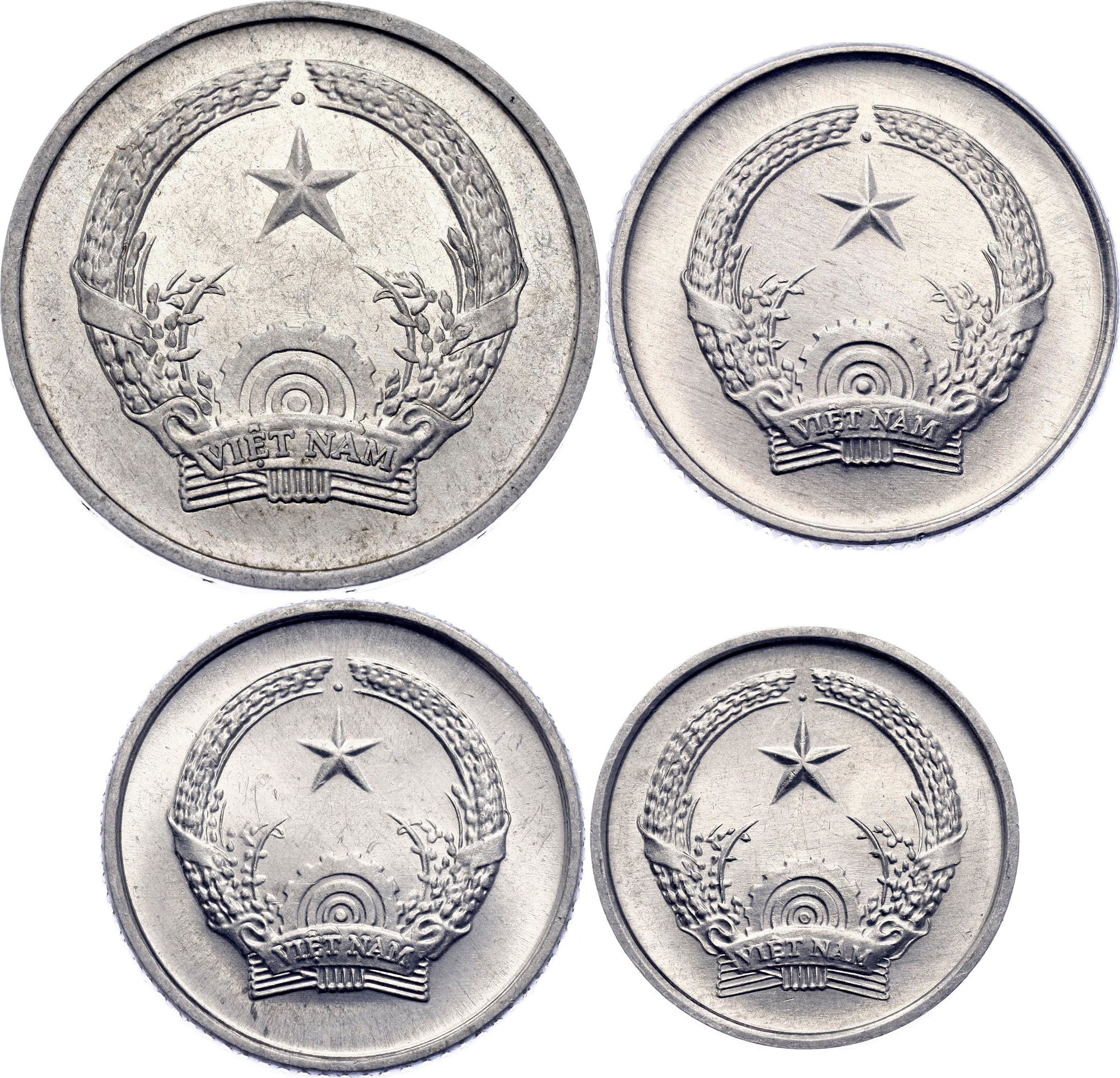 2048 - Vietnam 1 - 2 - 5 Hao - 1 Dong 1976