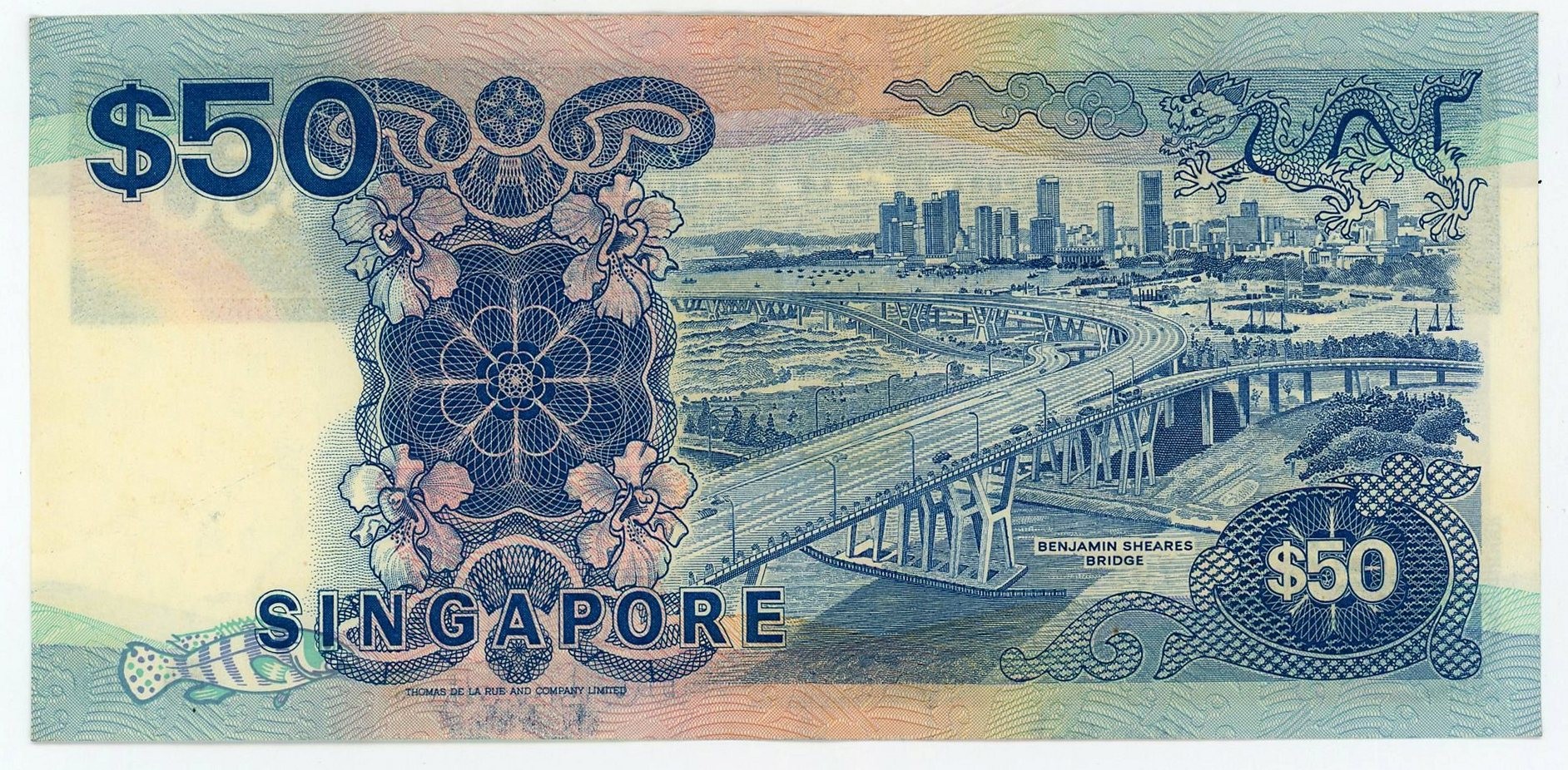 Singapore 50 Dollars 1987 (ND) | Katz Auction
