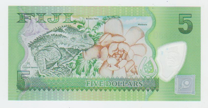 2522 - Fiji 5 Dollars 2013