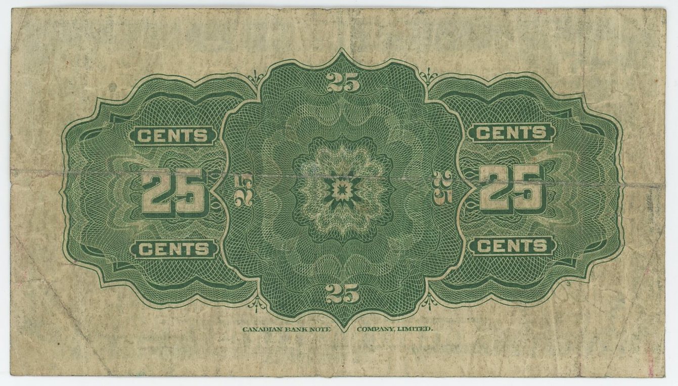 3637 - Canada 25 Cents 1923